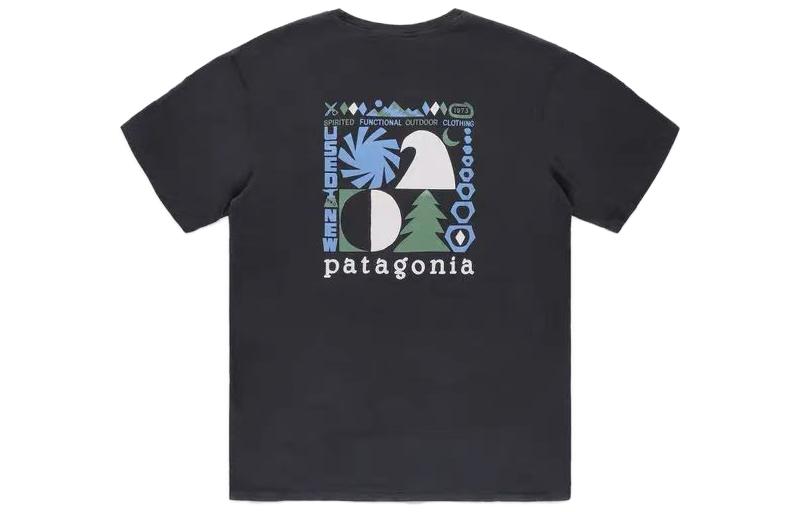 

Футболка с втачными рукавами унисекс Patagonia, Dark Blue/L MBE