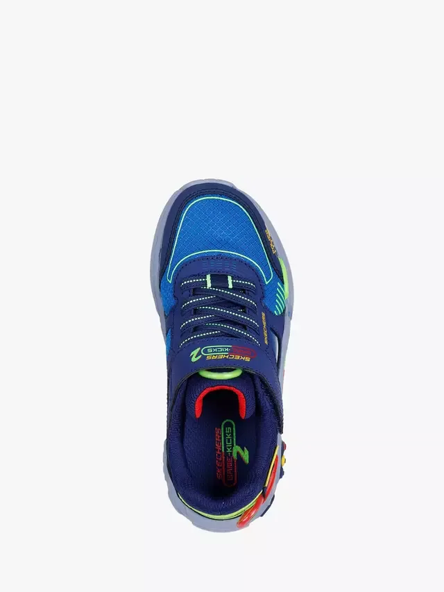 Детские кроссовки Game Kicks Gametronix 20, темно-синие/разноцветные Skechers — фото 4