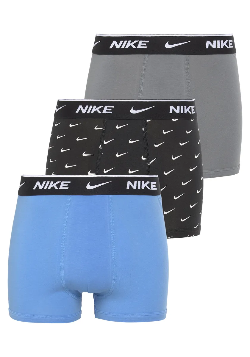 

Трусы-боксеры Nike Sportswear "PRINTED EVERYDAY COTTON 3PK BOXER BRIEF - для детей" (3 шт. в упаковке, 3 шт. в упаковке), синий