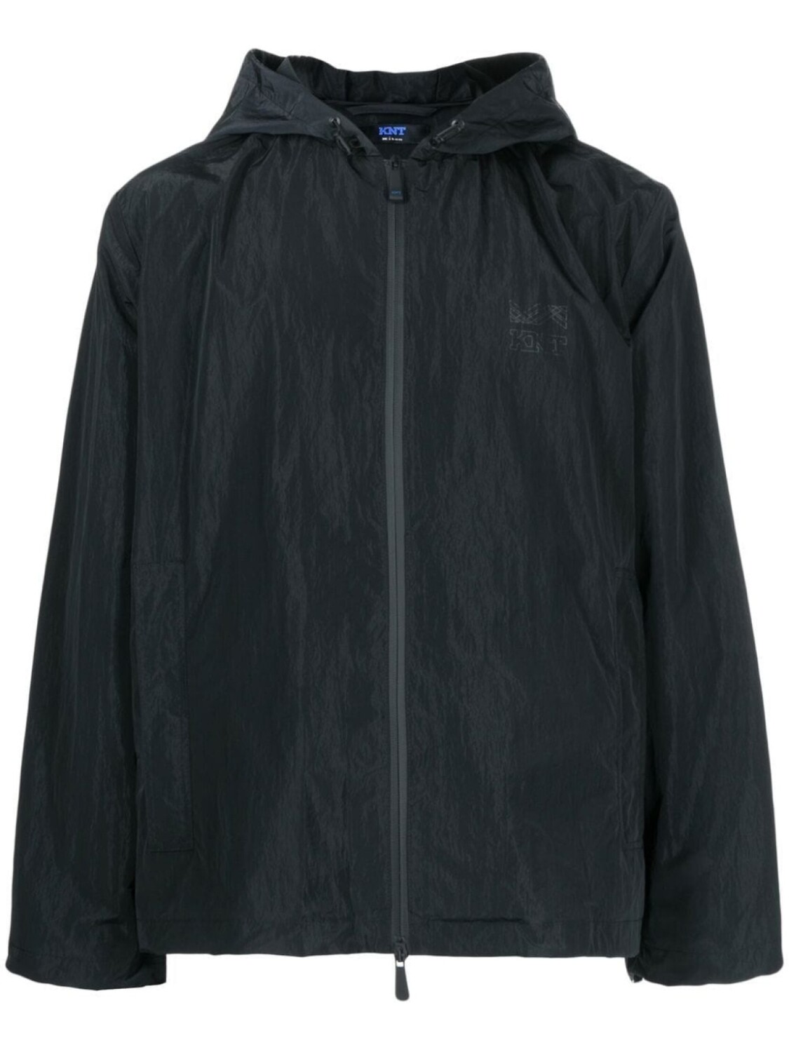 

Kiton куртка на молнии с капюшоном, синий