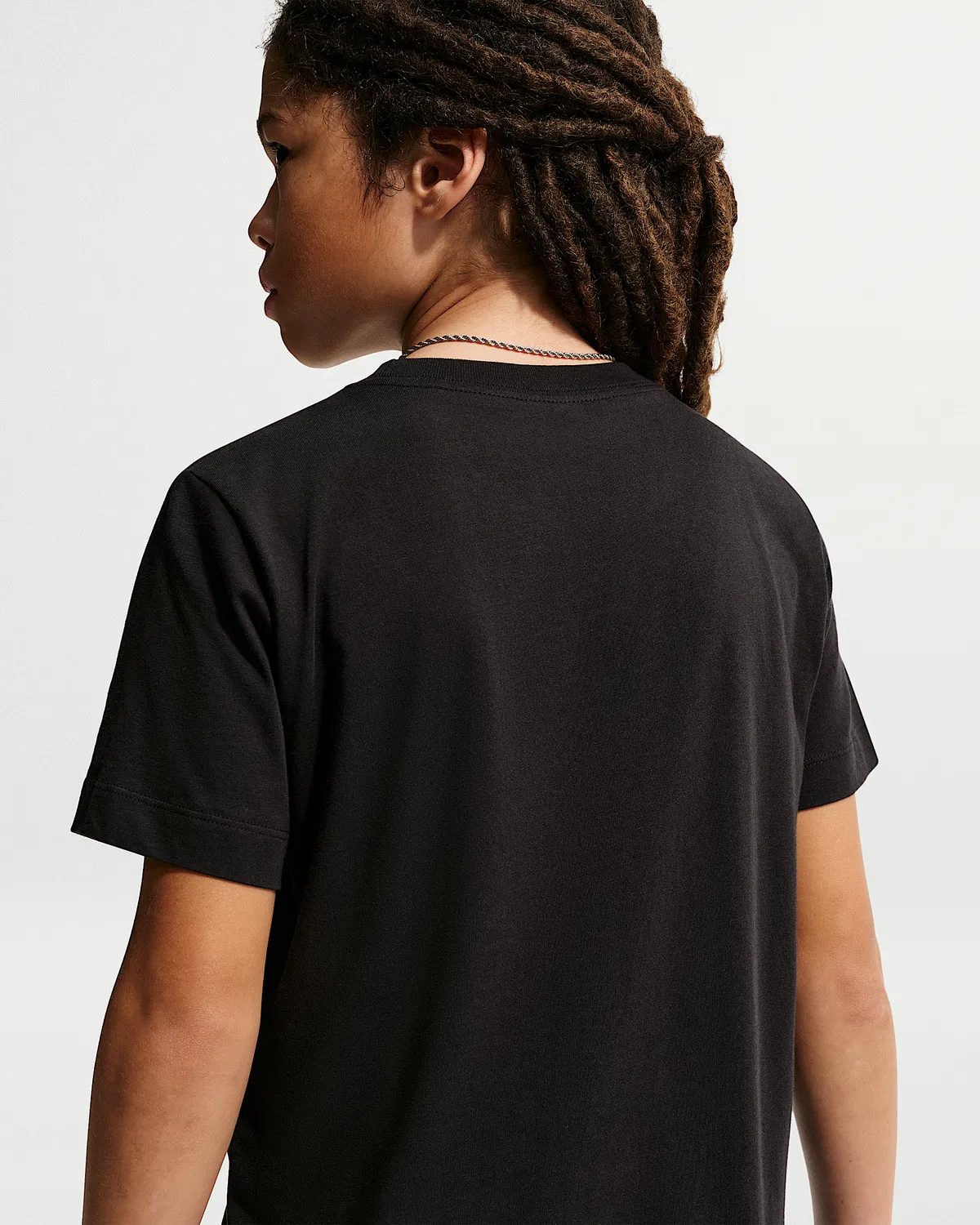 Детская футболка Nike Sportswear, Black — фото 2