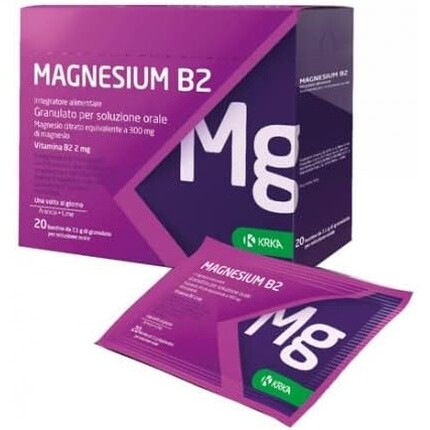 

Магнит B2 300/2MG 20 таблеток Krka Farmaceutici Milano