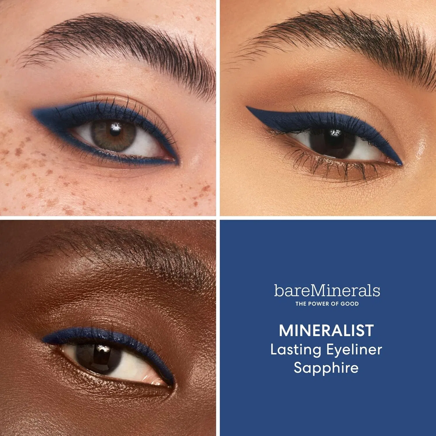 Водостойкая минеральная подводка для глаз «Mineralist Lasting Eyeliner» от bareMinerals Bareminerals, Sapphire — фото 3