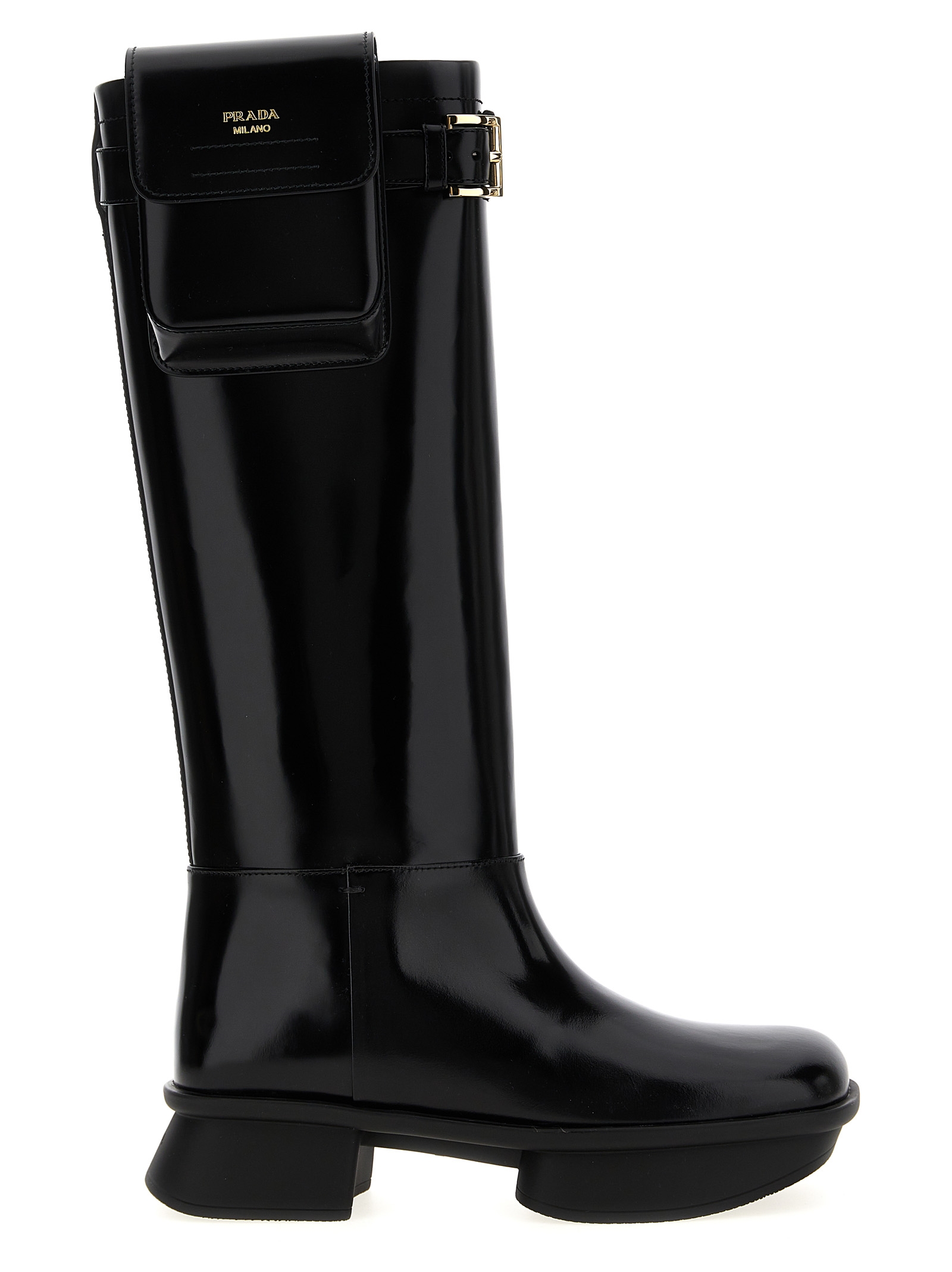 Ботинки 'Equal' Prada, черный