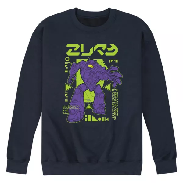 

Мужская флисовая толстовка S Lightyear Zyrg Scouter Disney / Pixar, синий