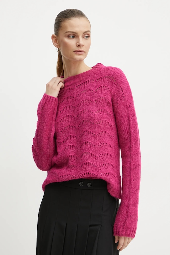 

Свитер с добавлением шерсти Morgan, розовый