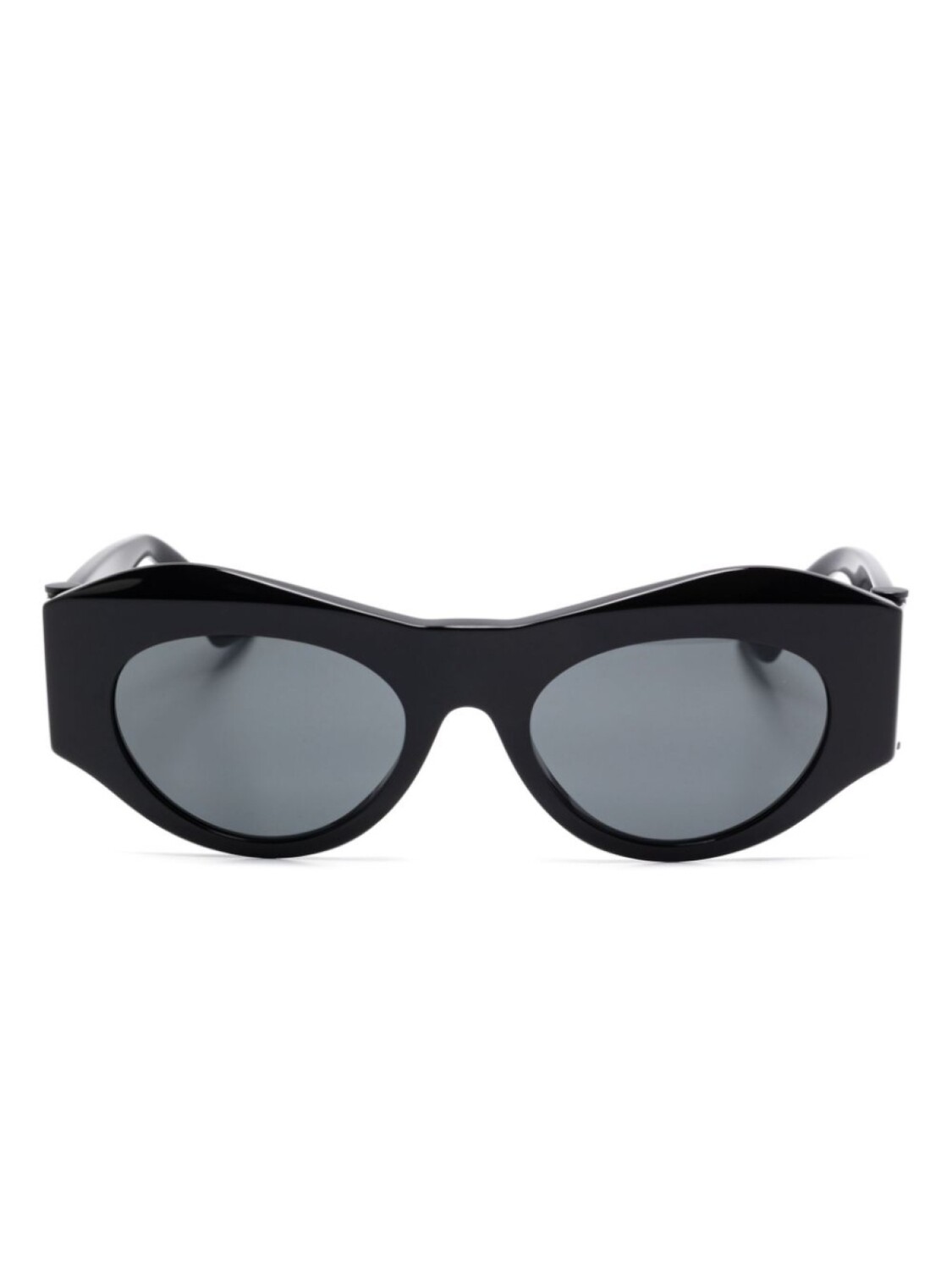 

Versace Eyewear солнцезащитные очки в геометричной оправе, черный