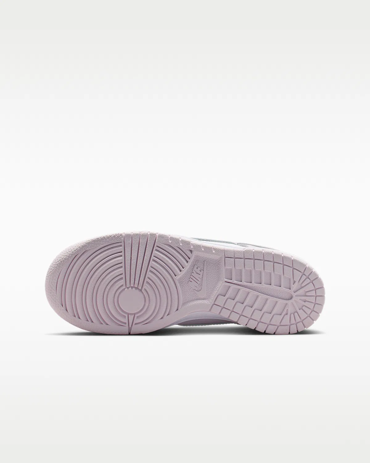 Кроссовки Nike Dunk Low для детей, White/Light Violet/Light Violet — фото 2