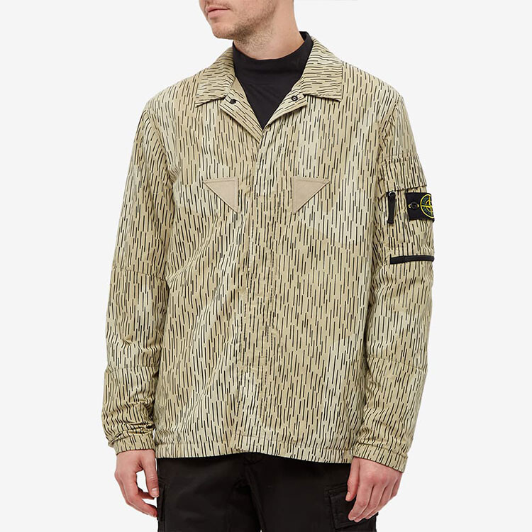 Рубашка мужская Stone Island, желтый — фото 2