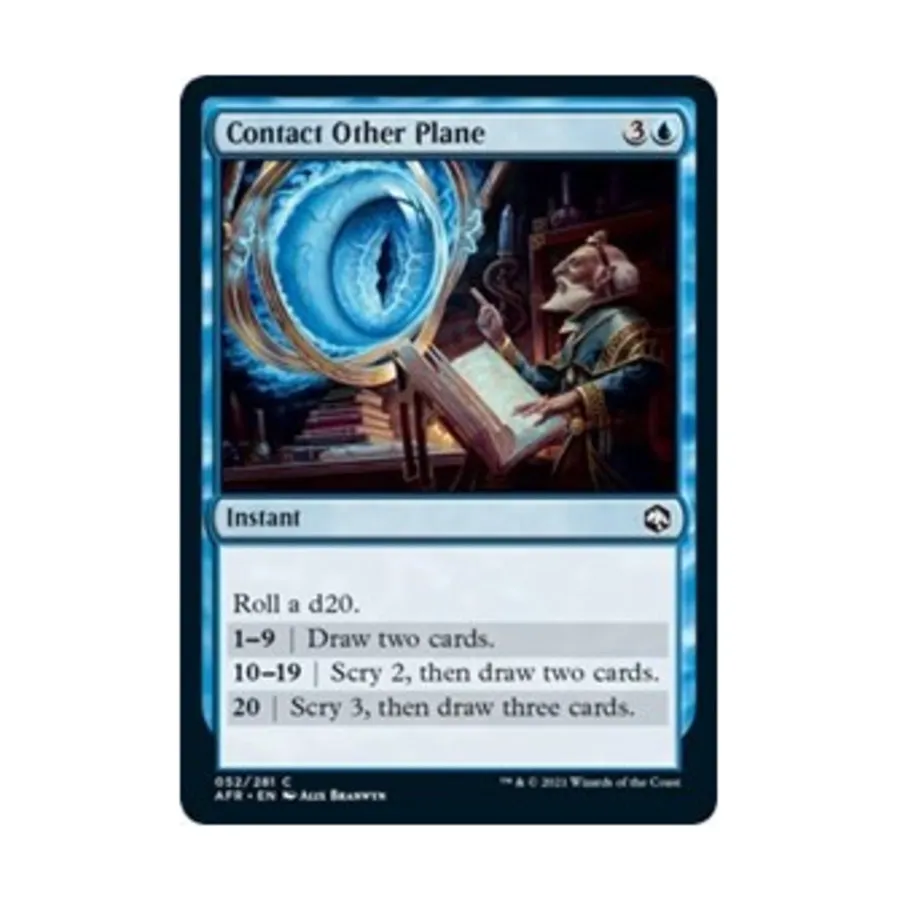 

CCG Связаться с другим планом (C), MTG - Adventures in the Forgotten Realms
