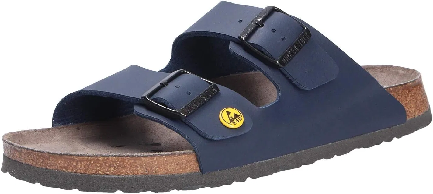 Рабочие ботинки Birkenstock Arizona Birko-Flor ESD, синий