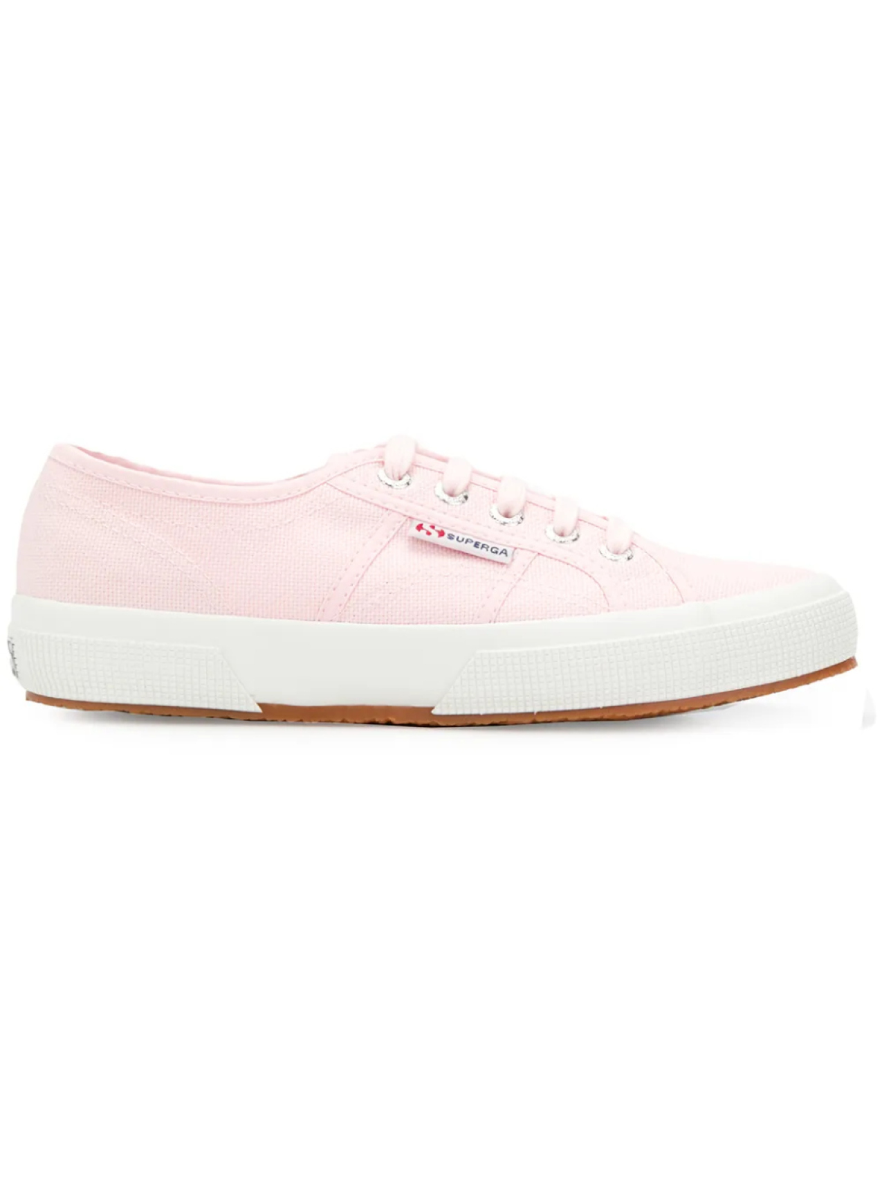 

Кеды на шнуровке Superga, розовый