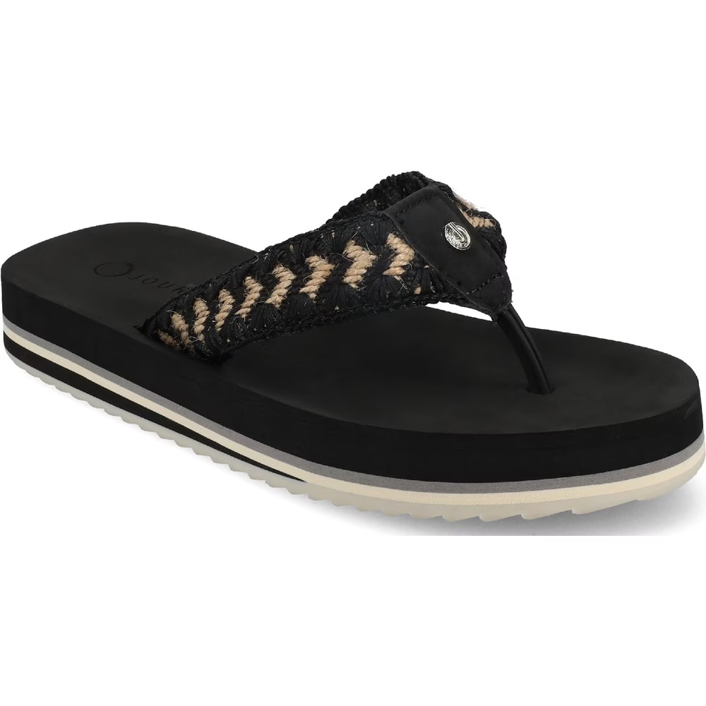 Женские шлепанцы Eloddie Journee, black
