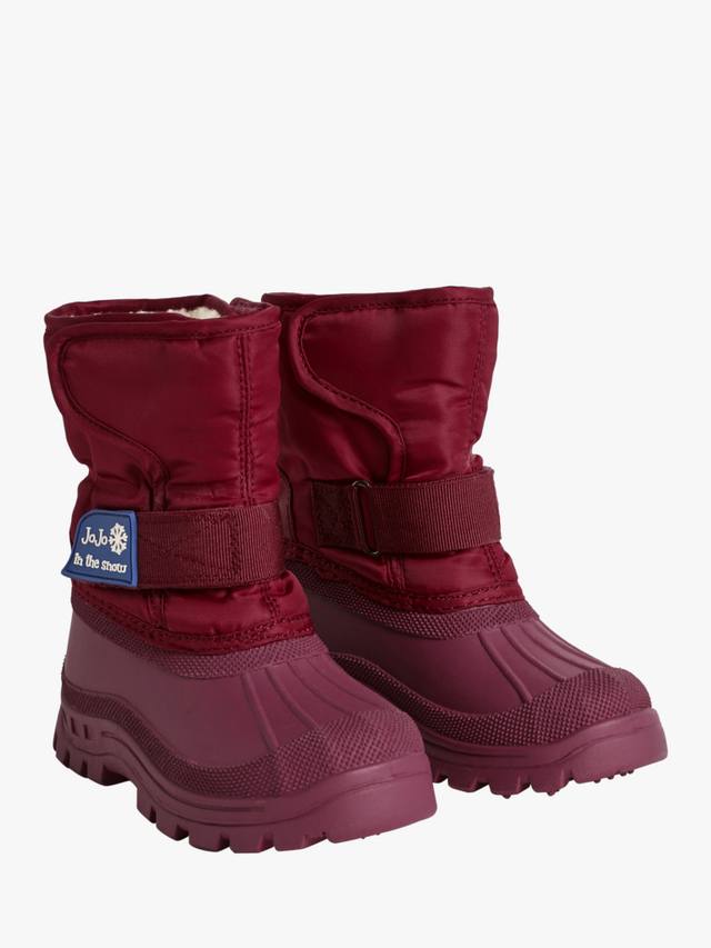 

Детские альпийские снежные ботинки JoJo Maman Bébé, Berry