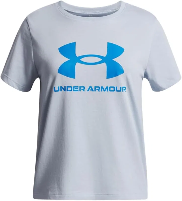 Футболка детская Under Armour, цвет Blue Calm / Blue Atlantis