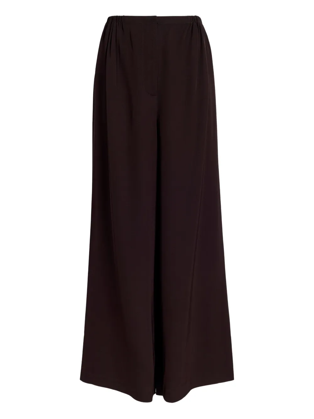 

Брюки широкого кроя с эластичным поясом Proenza Schouler White Label, коричневый