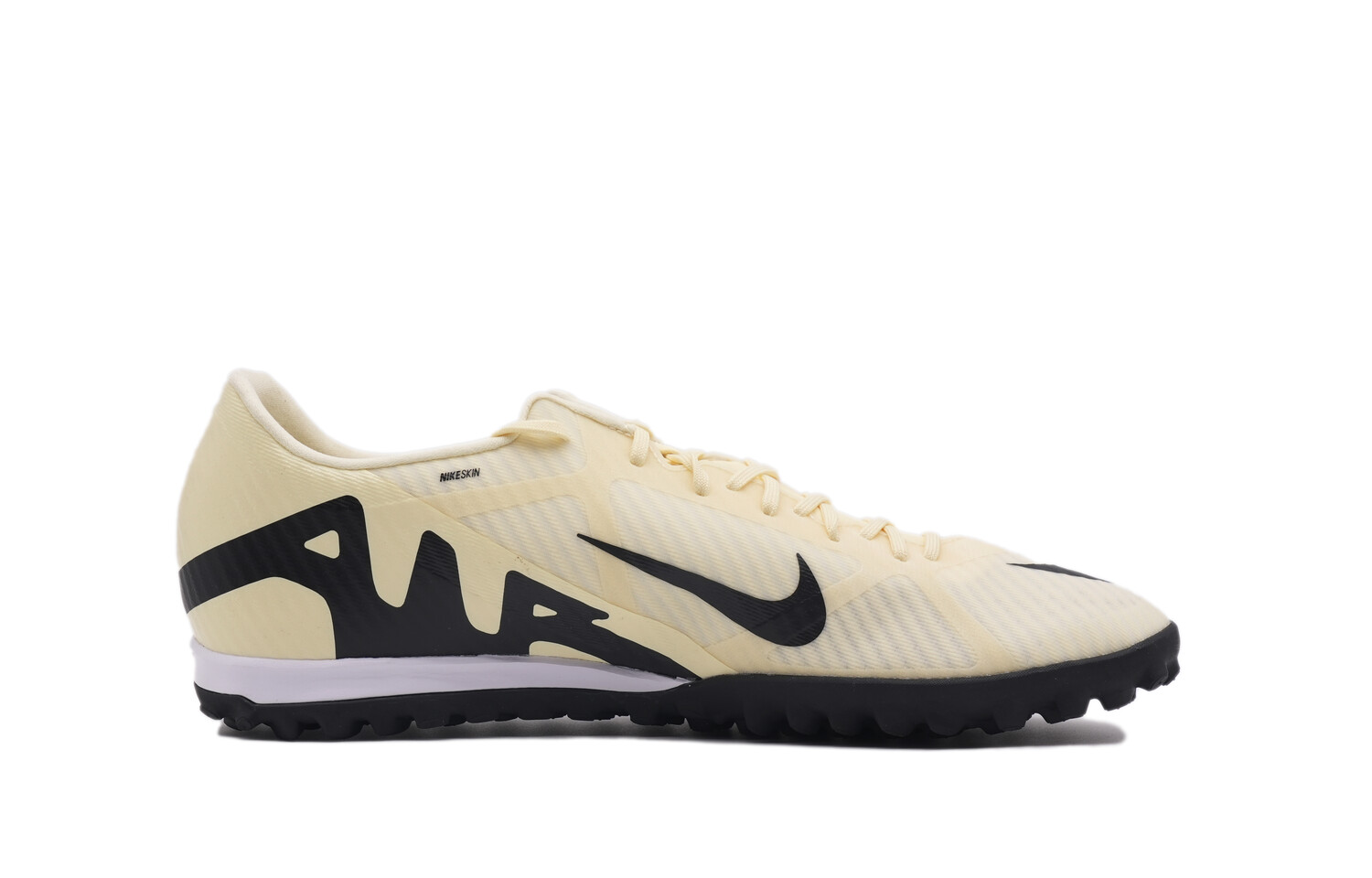 

Футбольные бутсы Air Zoom Vapor 15 мужские низкие бежевые/желтые/черные Nike