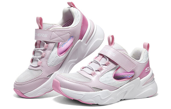 Кроссовки d'lites sneakers 'pink white' Skechers, белый — фото 4