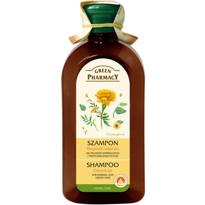 

Шампунь Champú Caléndula para Cabello Normal y Graso Green Pharmacy, 350 ml