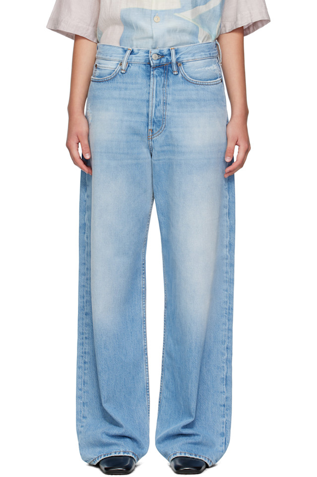 

Acne Studios Синие свободные джинсы 1981 года