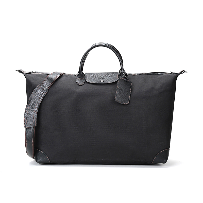 

LONGCHAMP Портативная сумка через плечо из ткани Boxford, дорожная сумка унисекс, черная