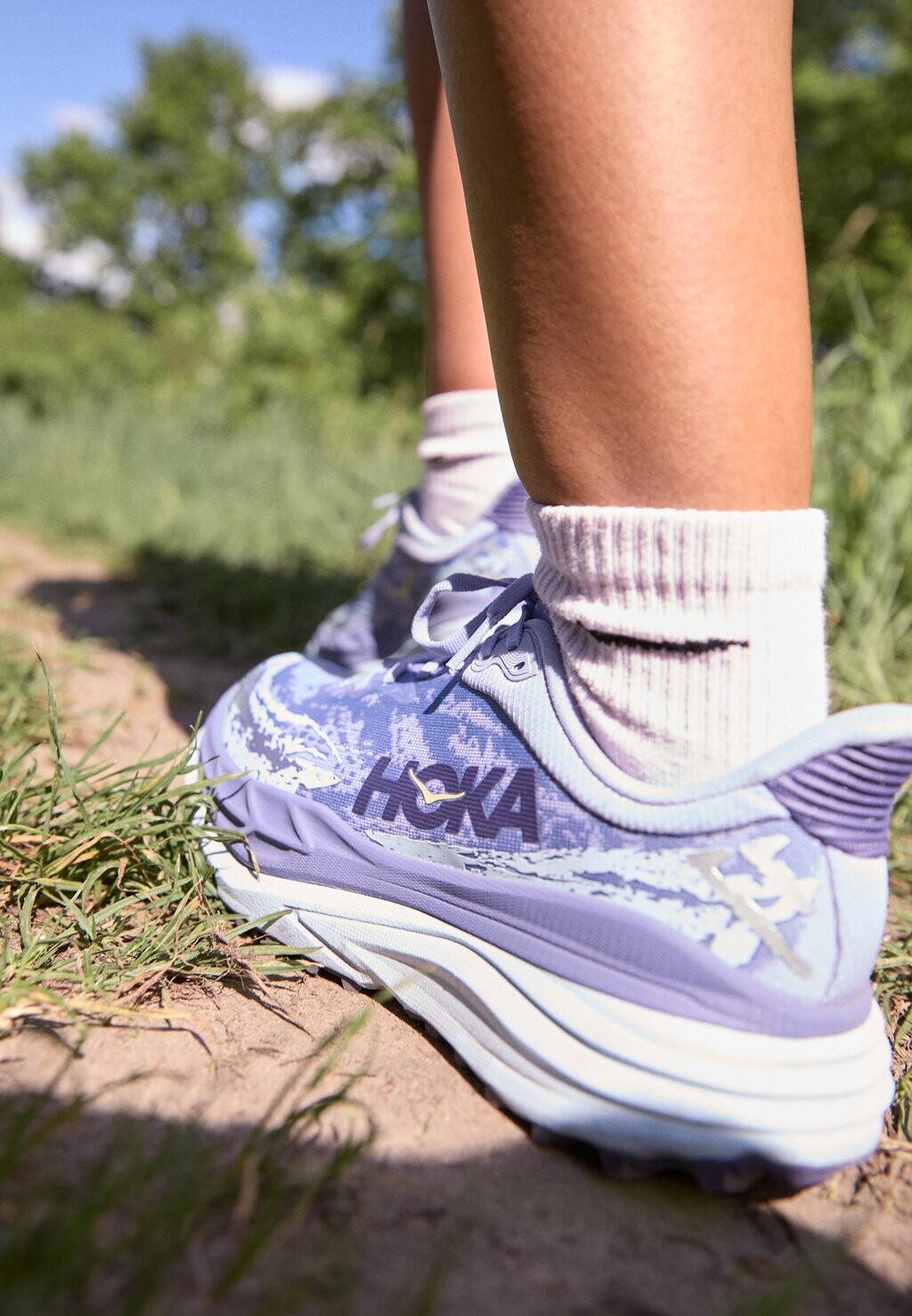 

Кроссовки Stinson 7 HOKA, фиолетовый
