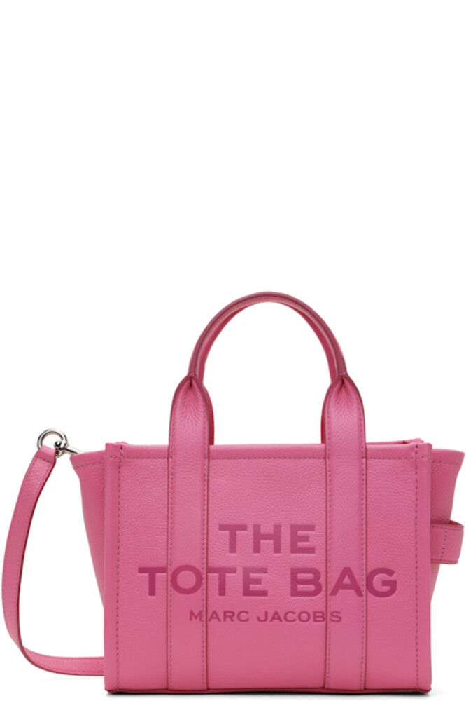 

Розовая сумка-тоут «The Leather Small» Marc Jacobs