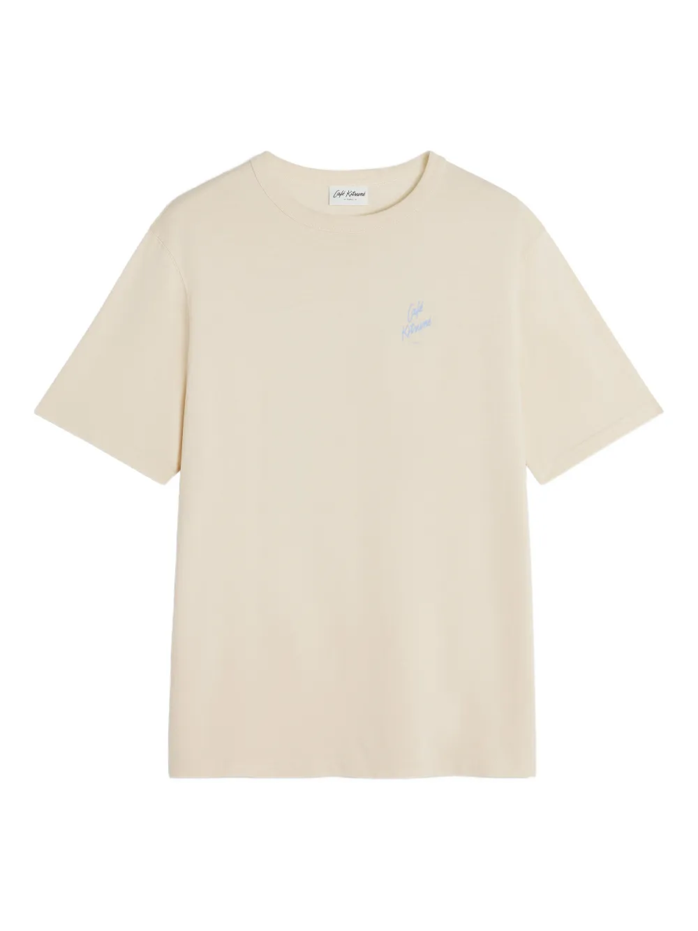 

Футболка с логотипом Café Kitsuné, бежевый