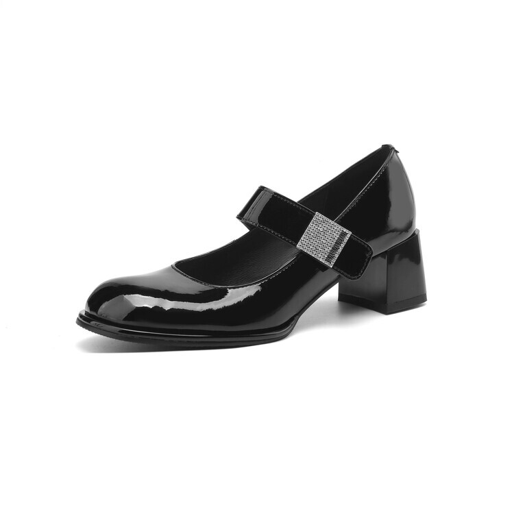 

Туфли Мэри Джейн женские Quicheshoes, цвет Burgundy