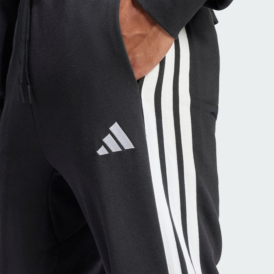 Зауженные тренировочные брюки ADIDAS SPORTSWEAR Essential, черный — фото 4