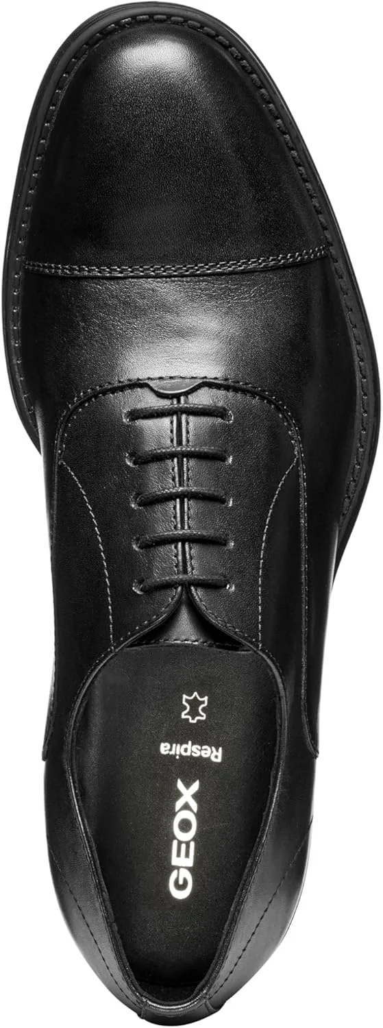 Туфли Geox Mens U Barberigo, черный — фото 4