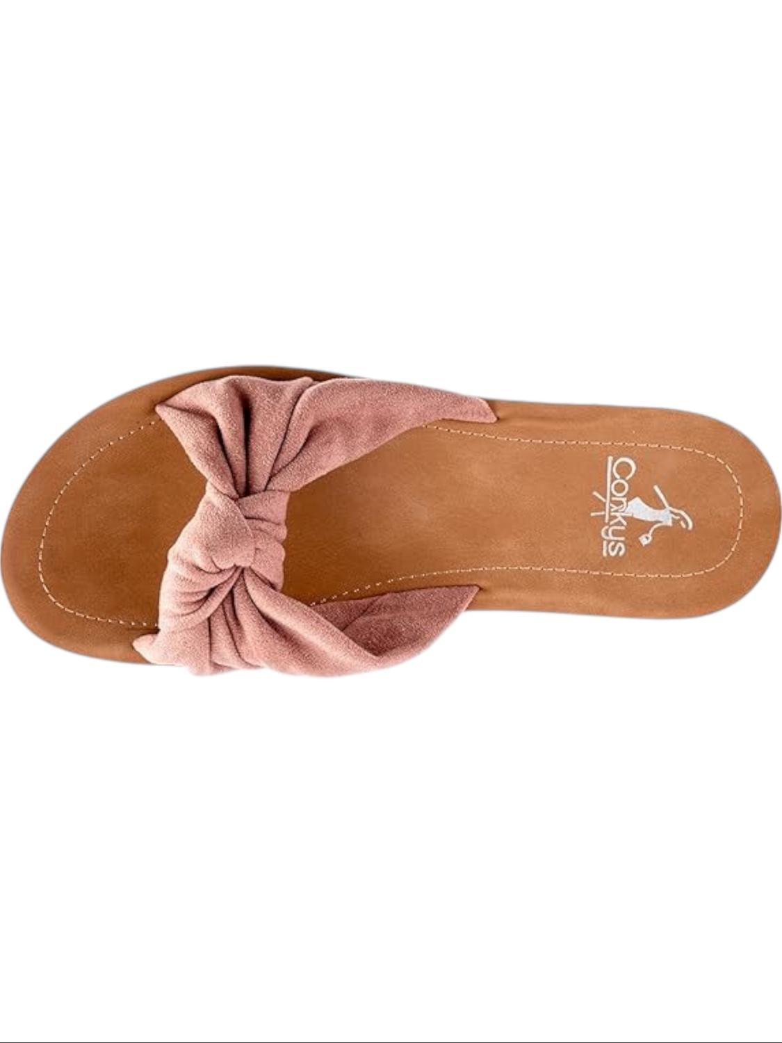 Женские сандалии Sea Lavie розового цвета Corkys Footwear — фото 4