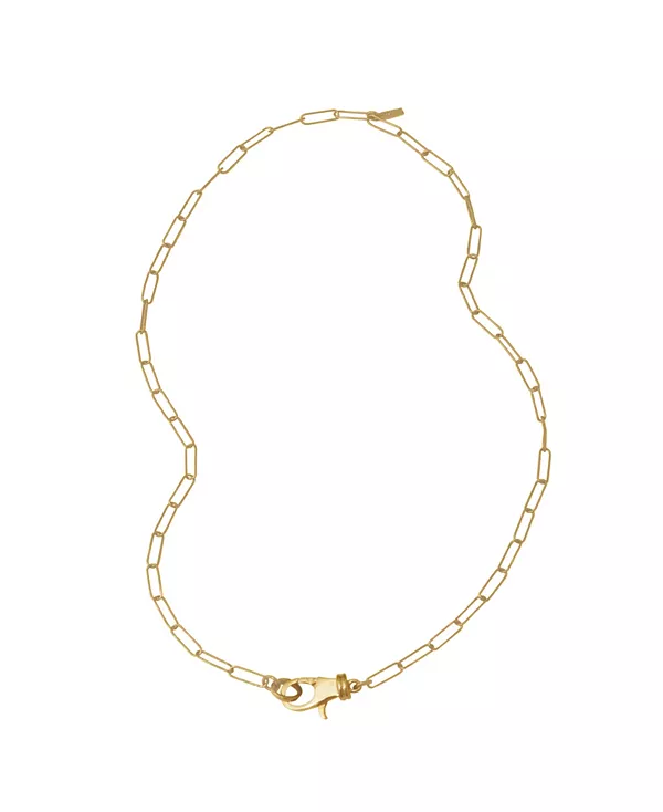 

Цепочка-Скрепка с замком Adornia, yellow
