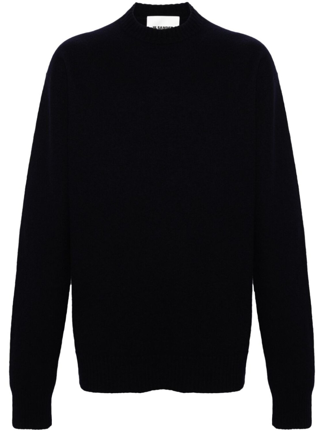 

Jil Sander шерстяной джемпер с круглым вырезом, синий