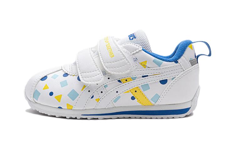 

Кроссовки Asics Suku Kids Lifestyle Shoes PS Low-top White/Yellow, белый/желтый