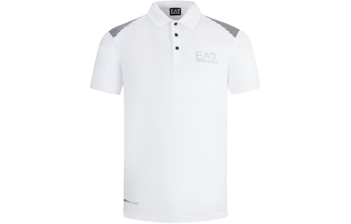 

EMPORIO ARMANI Футболка EA7 SS24 мужская белая