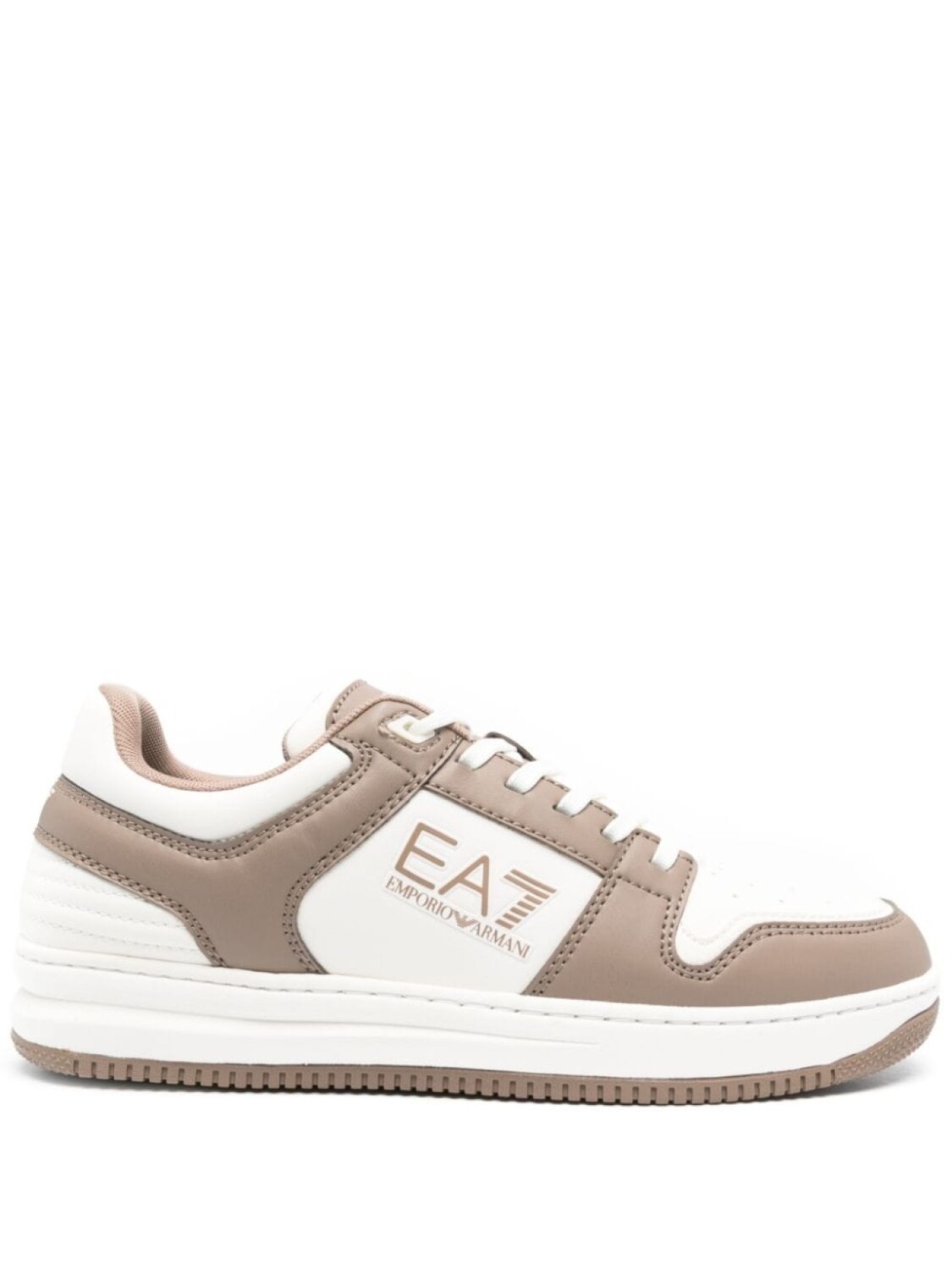 

Ea7 Emporio Armani кроссовки с тисненым логотипом, коричневый