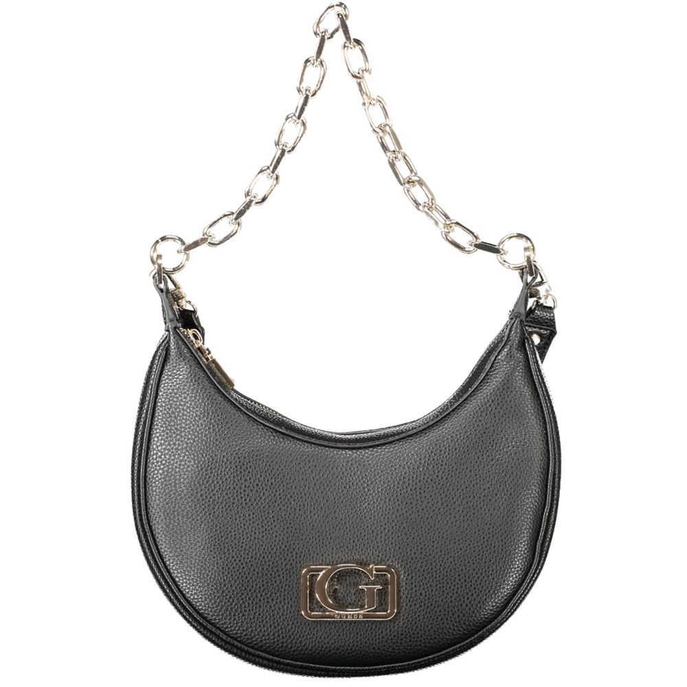 

Черная полиэтиленовая женская сумка Guess Shoes, черный