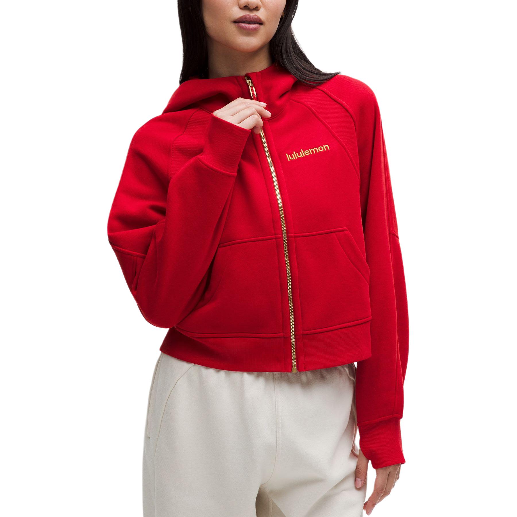 

Lululemon Куртка Scuba Series для женщин красная