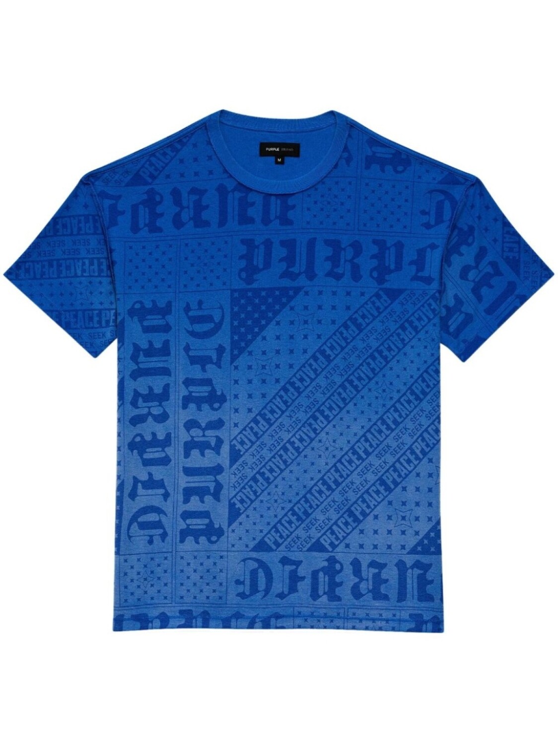 

Футболка с логотипом Purple Brand, синий
