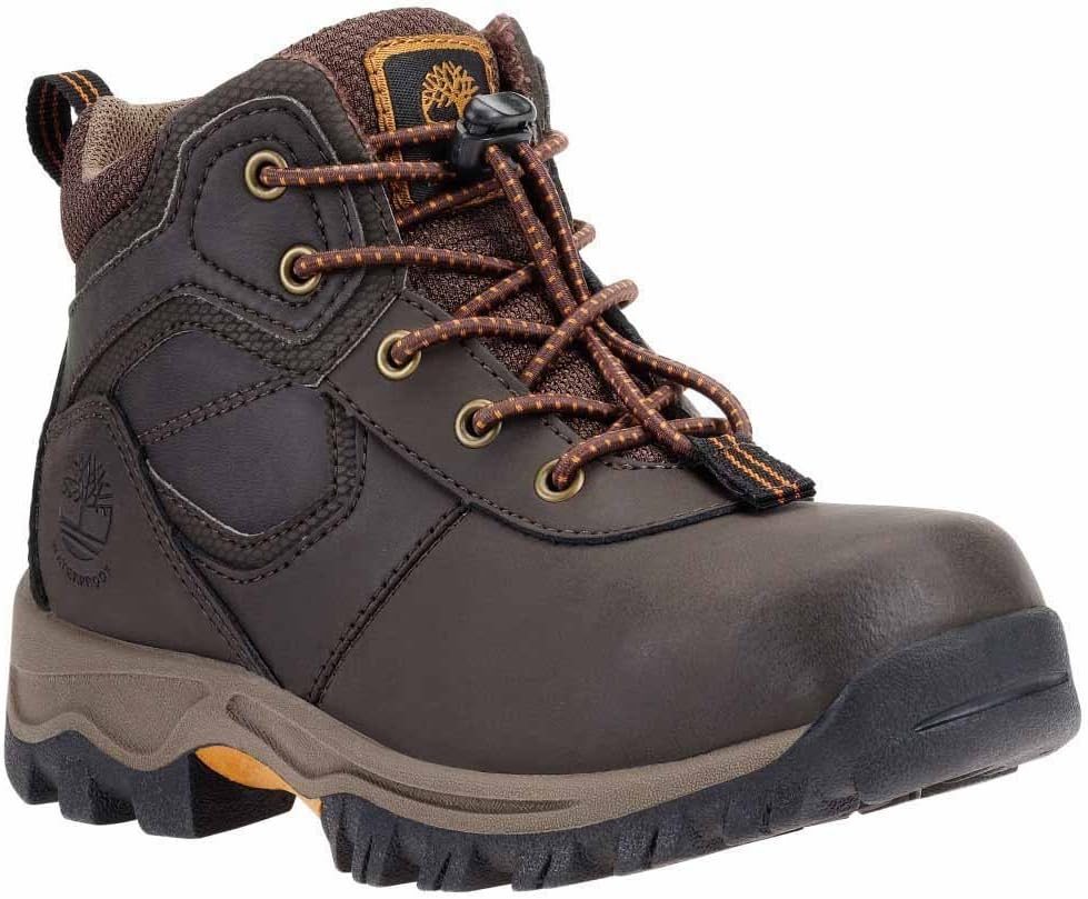 Детские водонепроницаемые походные ботинки Timberland Mt. Maddsen, бежевый — фото 3