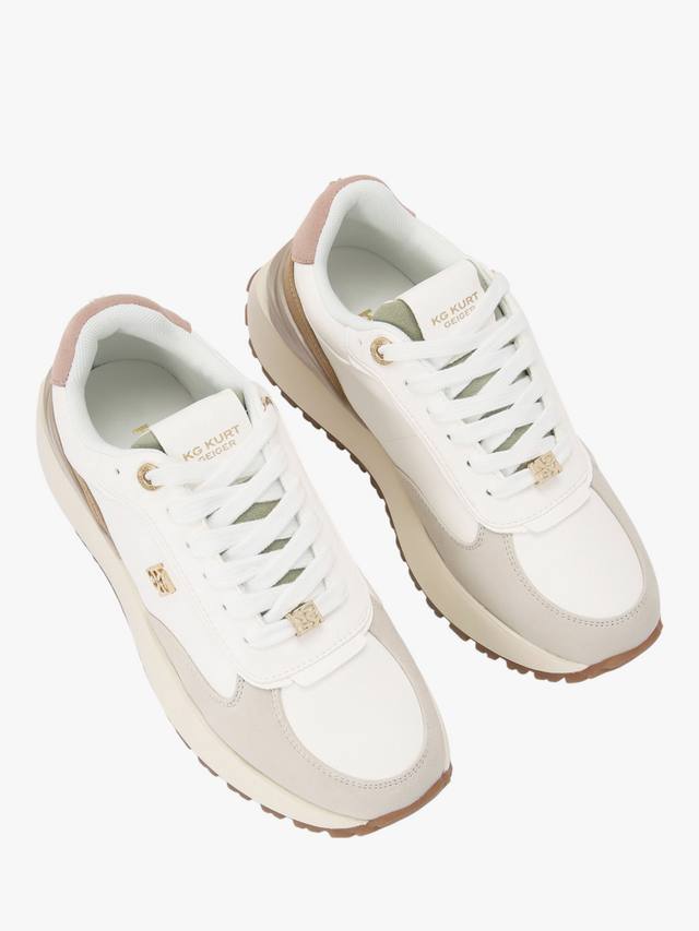 Кроссовки louisa2 на шнуровке KG Kurt Geiger, белый/разноцветный — фото 3