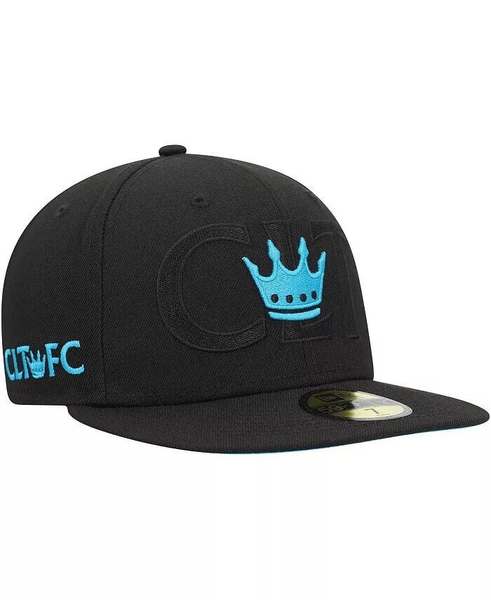 

Мужская черная приталенная кепка Charlotte FC Kick Off 59FIFTY New Era