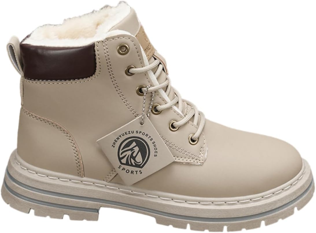 

Мужские винтажные ботинки до щиколотки с среднем голенищем, противоскользящие ходовые туфли, ботинки больших размеров с высоким голенищем, на флисовой подкладке, повседневные Lexamen, серый