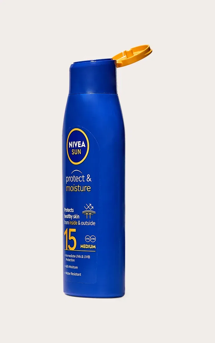 Солнцезащитный лосьон SPF 15 Nivea Prettylittlething, белый — фото 2
