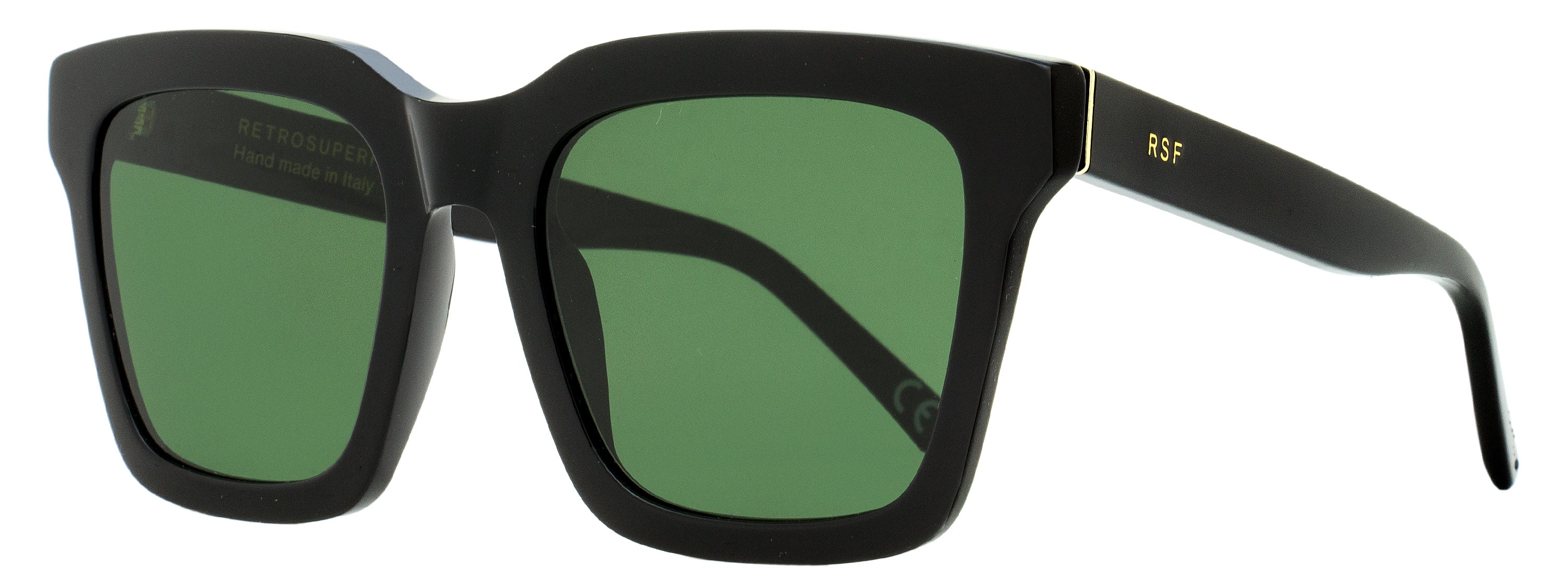 

Солнцезащитные очки Retrosuperfuture Unisex Square Aalto BZG Black 54 мм