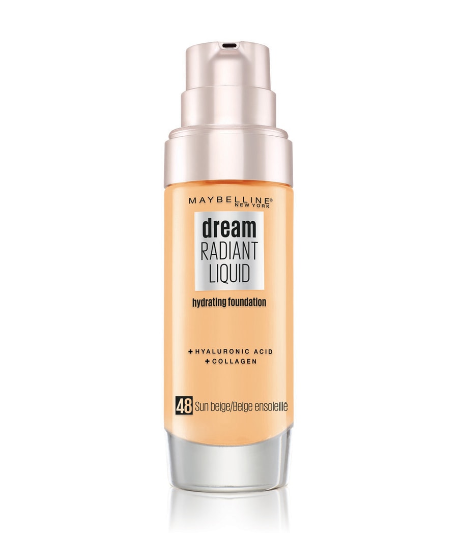 

Жидкая основа Maybelline Dream Radiant Liquid, Nr. 48 - Sun Beige, 30 ml