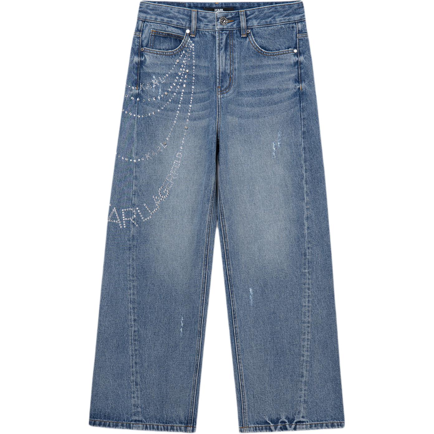 

KARL LAGERFELD SS26 Джинсы женские KARL LAGERFELD / Karl Lagerfeld Jeans, синий