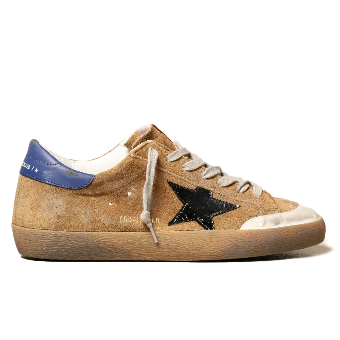 

Шикарные коричневые замшевые низкие кеды Golden Goose