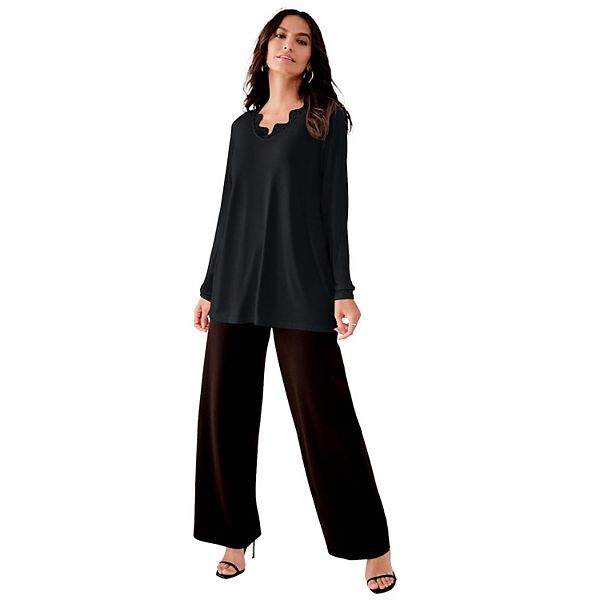 

Женская футболка с длинным рукавом plus size Roaman'S, Black, Черный, Женская футболка с длинным рукавом plus size Roaman'S, Black